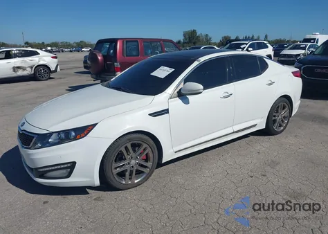 2013 Kia Optima Sx из США, поврежденный, VIN 5XXGR4A61DG159712